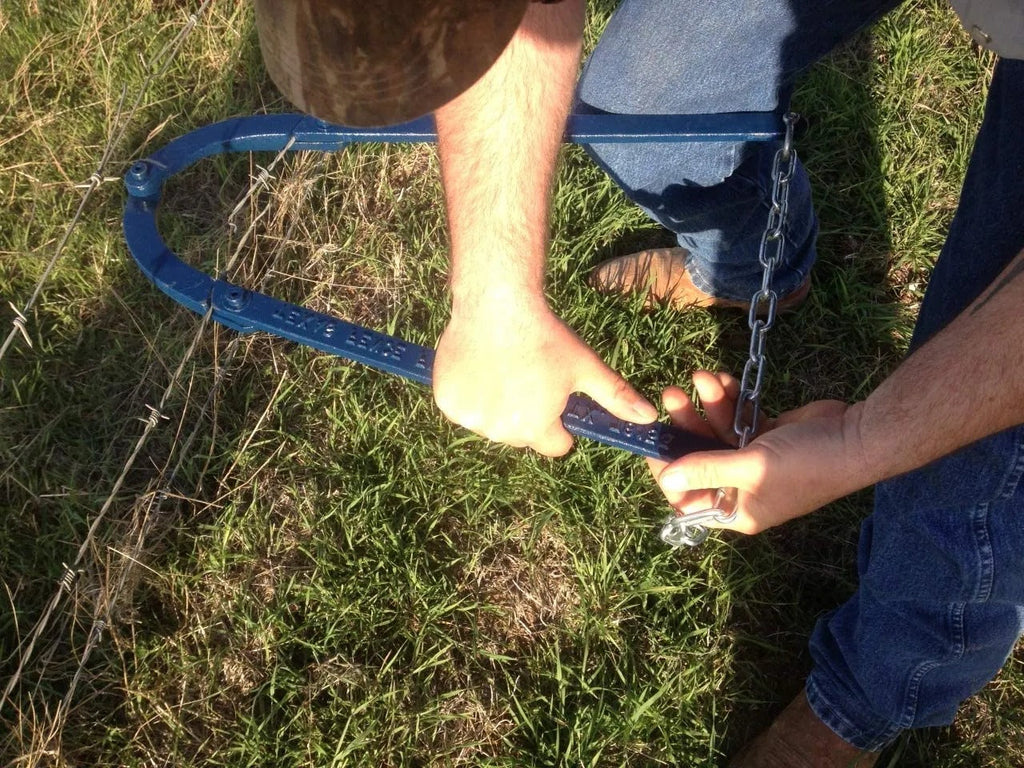 Fence Repair Tool with Secure Wire Clamps and Single-Person Lever, 48cm Metal Zanny Home
