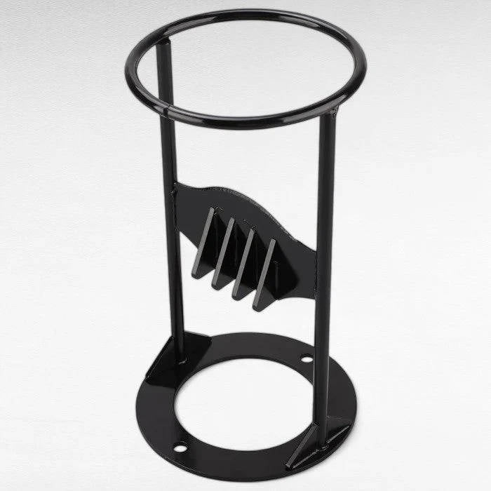 Cast Iron Splitting Wedge with Wide Base and Rounded Top Handle, Weather Resistant Finish Zanny Home