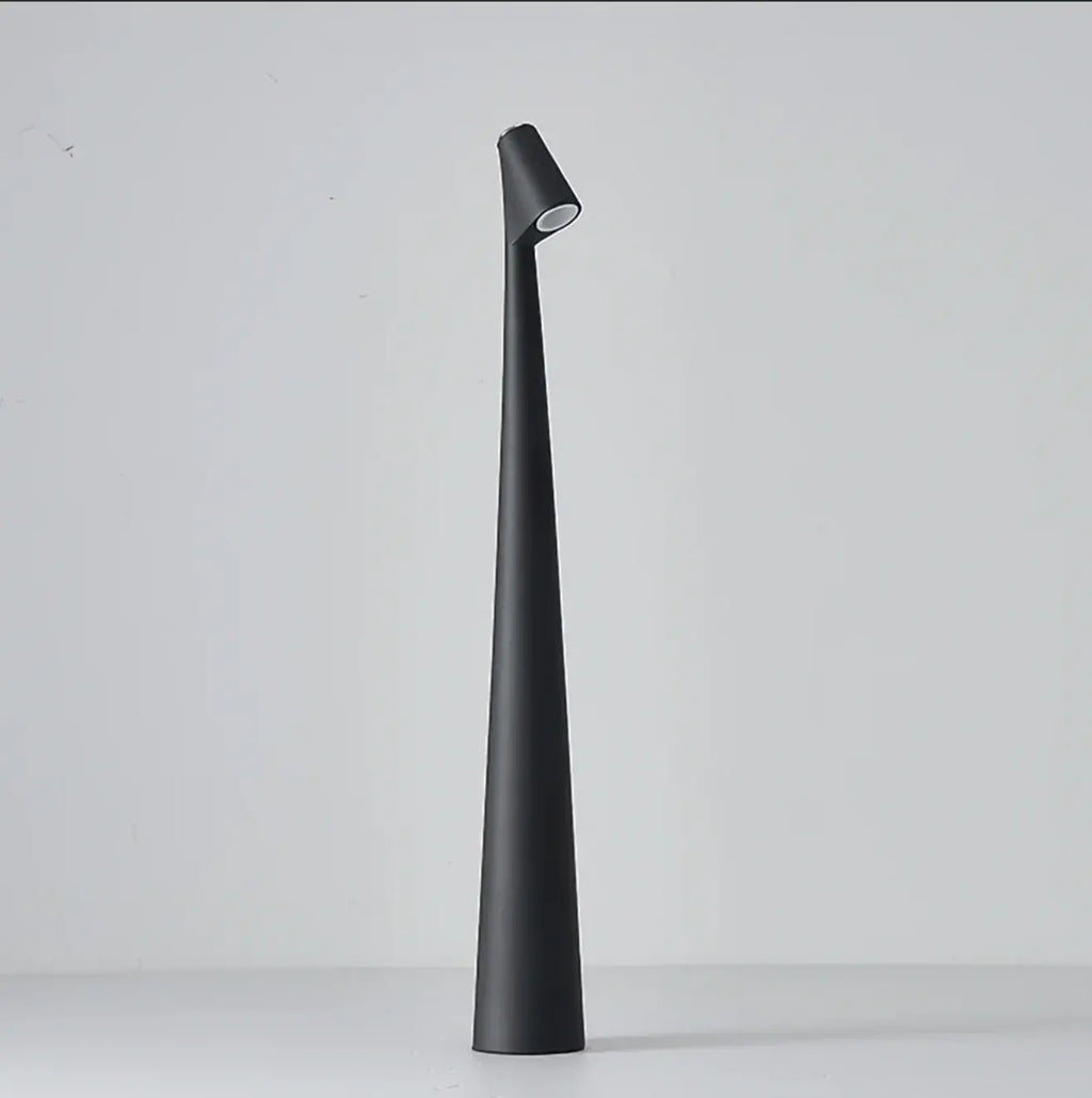 Rechargeable Table Lamp with Touch Dimming and Adjustable Warm-to-Cool Color, IP54 Rated Zanny Home