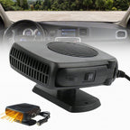 12V Car Heater with Ceramic Heating Element and Adjustable Fan, 150-300W Power Zanny Home