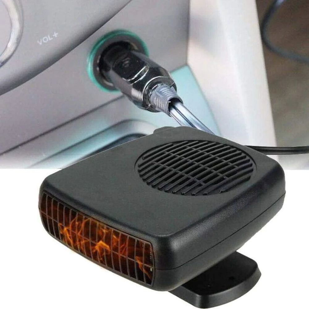 12V Car Heater with Ceramic Heating Element and Adjustable Fan, 150-300W Power Zanny Home