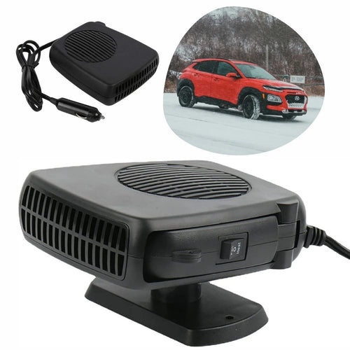 12V Car Heater with Ceramic Heating Element and Adjustable Fan, 150-300W Power Zanny Home
