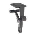 Mantel Stocking Hanger with Cantilever Clamp and Adjustable Rod, Rubber Pads Zanny Home