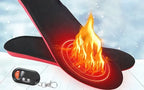 Heated Insoles with Rechargeable Battery and Remote Control, Thin Breathable Design Zanny Home