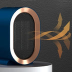 Ceramic Space Heater with Timer and Thermostat for Small Rooms, Portable Quiet Design Zanny Home