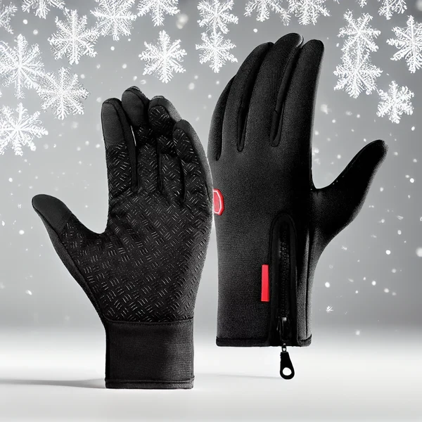 Thermal Gloves with Touchscreen Fingertips and Anti-Slip Palm, Adjustable Wrist Strap Zanny Home