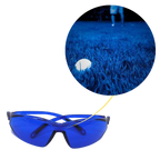 Golf Ball Finder Sunglasses with Blue Contrast Lenses and UV Protection, Case Included Zanny Home