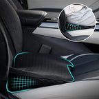 Car Seat Cushion with 3.5-Inch Memory Foam Boost and Contoured Support, Removable Cover Zanny Home