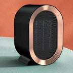 Ceramic Space Heater with Timer and Thermostat for Small Rooms, Portable Quiet Design Zanny Home