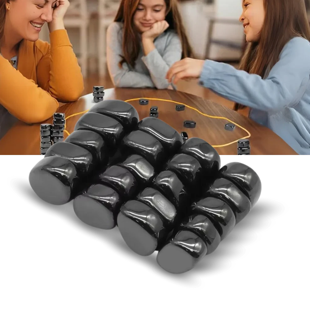 Magnetic Strategy Game with Adjustable Rope Area and 20 Magnets, Portable Set Zanny Home