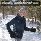 Thermal Gloves with Touchscreen Fingertips and Anti-Slip Palm, Adjustable Wrist Strap Zanny Home