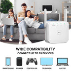 WiFi Range Extender with Dual-Band 802.11ac and Gigabit Ethernet, Easy Plug-In Setup Zanny Home