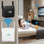 WiFi Range Extender with Dual-Band 802.11ac and Gigabit Ethernet, Easy Plug-In Setup Zanny Home
