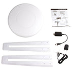 Long Range HDTV Antenna with Omnidirectional UHF/VHF and Built-In Filter, 40ft Cable Zanny Home