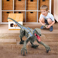 Interactive Dinosaur Toy with 2.4G Remote and Rechargeable Battery, Lifelike Sound Zanny Home