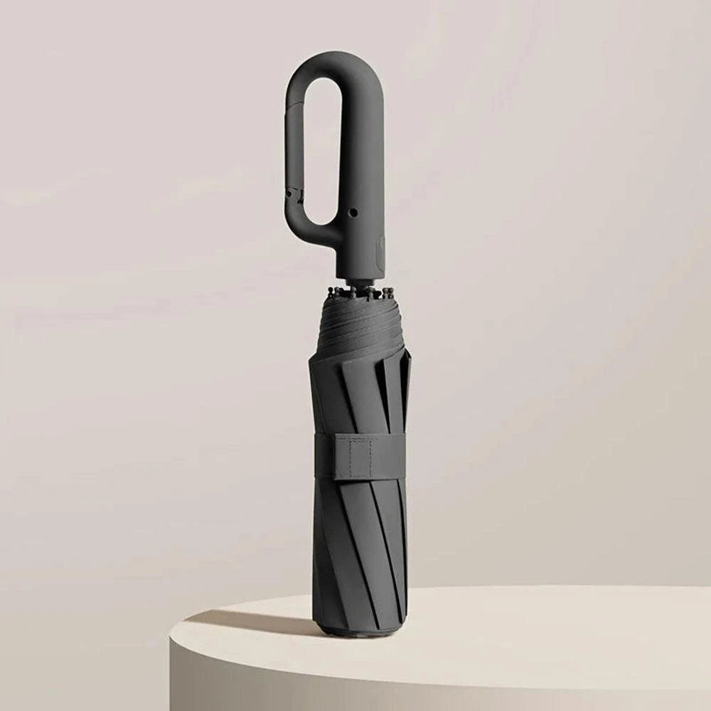 Compact Travel Umbrella with Reinforced Frame and Automatic One-Touch, Waterproof Canopy Zanny Home